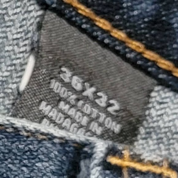 Vintage Men's Urban Pipeline Jeans Size 36 x 32 EUC - Picture 5 of 11